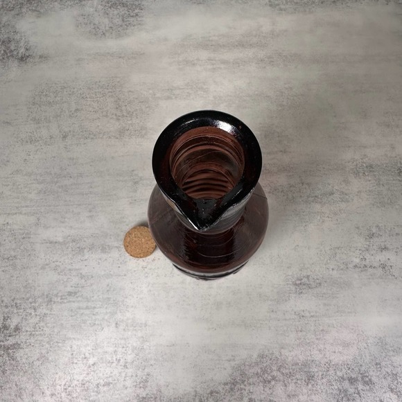 ABSOLUTELY Pure, Milk Purple Glass Bottle Milk the Milk Protector Decanter - Picture 6 of 10